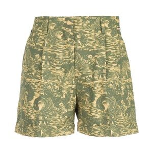 OFF-WHITE abstract print shorts